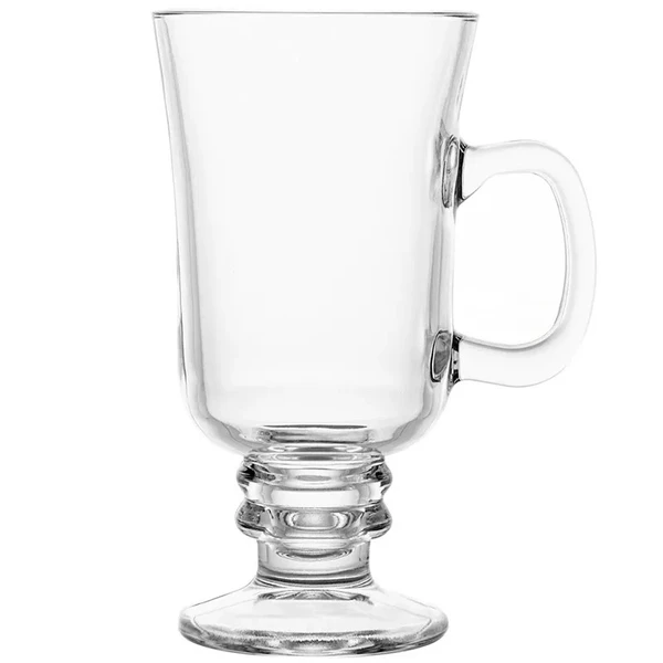 Conjunto 6 taças de vidro para cappuccino Lyor 115 ml