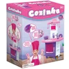 Cozinha Faz de Conta com torneira que sai água de verdade 70 cm