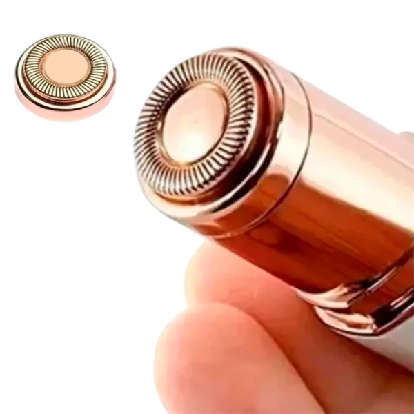 Depilador facial compacto em formato de batom
