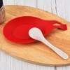 Descanso para talheres em silicone 19,5x9,5