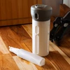 Dispenser rotativo portátil para viagens 4 em 1 cinza Lyor 16,6x5,5x7