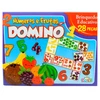 Dominó Números e Frutas 28 peças