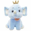 Elefante de pelúcia com coroa 35 cm