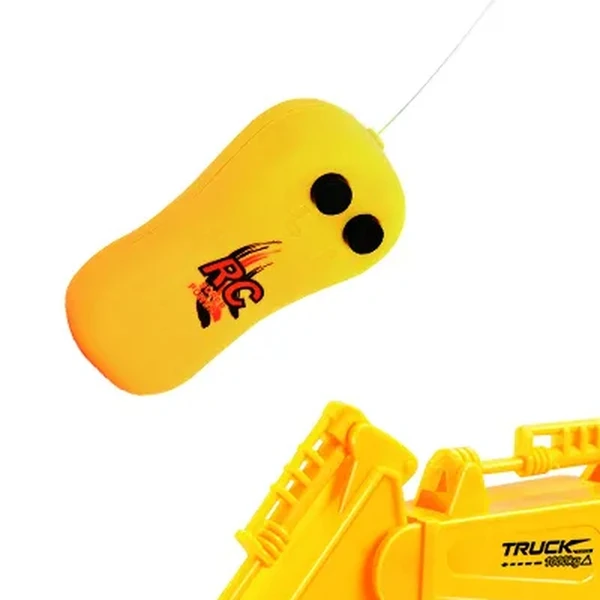 Escavadeira com controle remoto com luz e som Truck Super Max