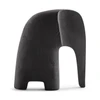 Escultura Elefante preto 17,5 cm