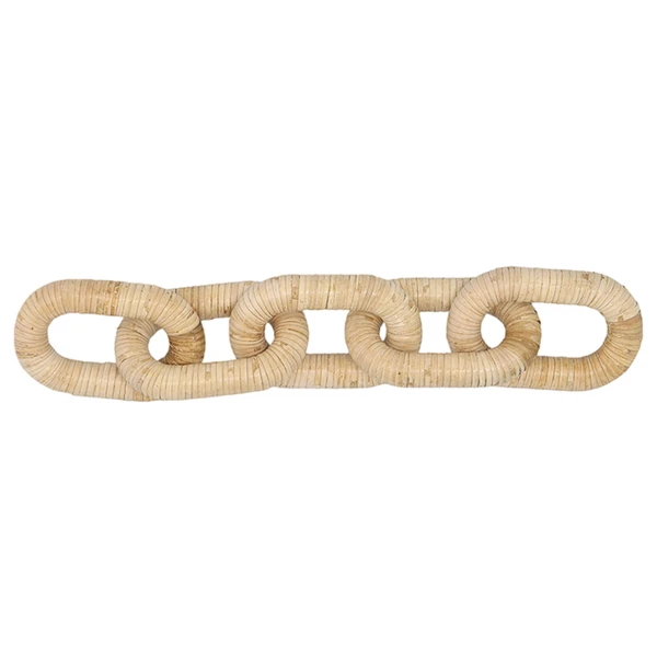 Escultura corrente em rattan Mart 50x10