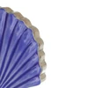 Escultura em madeira Concha azul 29x19,5x5