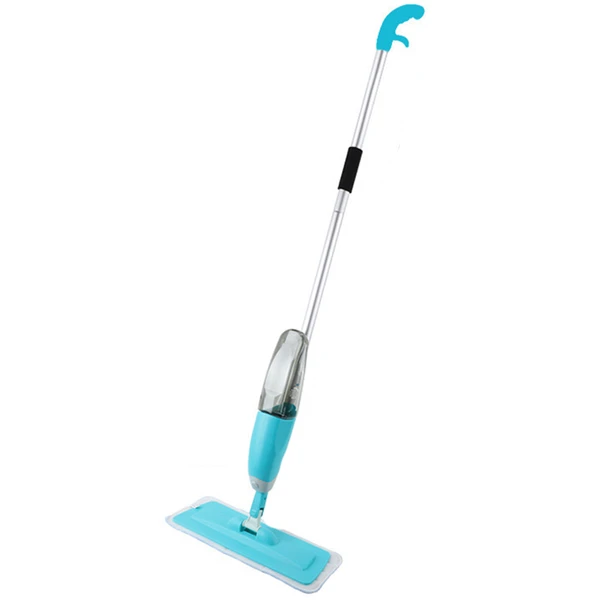 Esfregão Mop Spray com gatilho e reservatório para material de limpeza