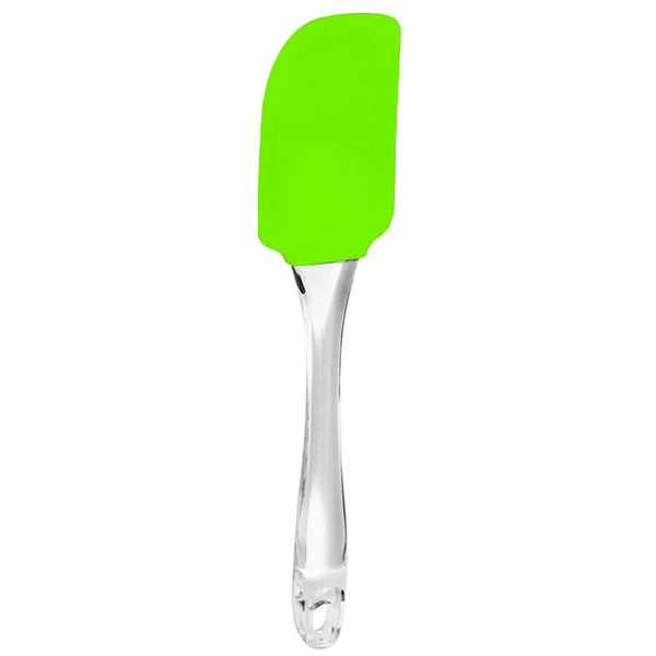 Espátula de silicone com cabo plástico