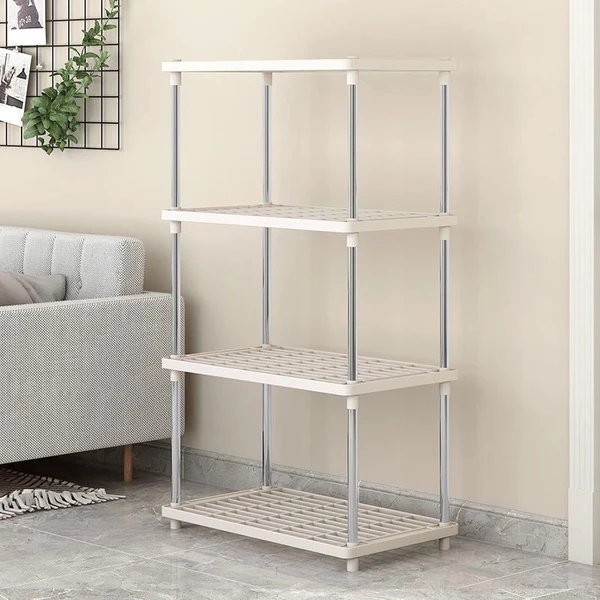 Estante organizadora multiuso com 4 prateleiras 40x21x79