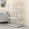 Estante organizadora multiuso com 4 prateleiras 40x21x79