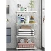 Estante organizadora multiuso com 4 prateleiras 40x21x79