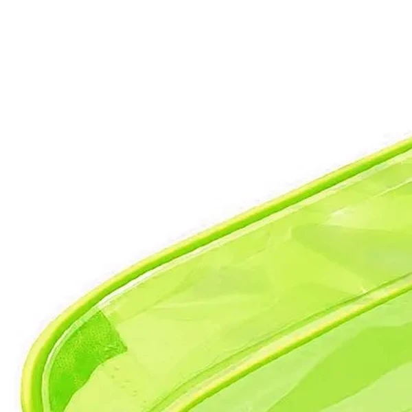 Estojo escolar Box Bubble verde neon DAC 18,7x10,5x4,3