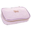Estojo escolar Box matelassê coração 23x14x5