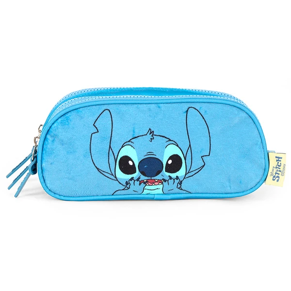 Estojo escolar Stitch Disney Luxcel - azul