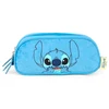 Estojo escolar Stitch Disney Luxcel - azul