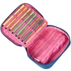 Estojo escolar box para 36 lápis Beaded Fun Rebecca Bonbon - azul