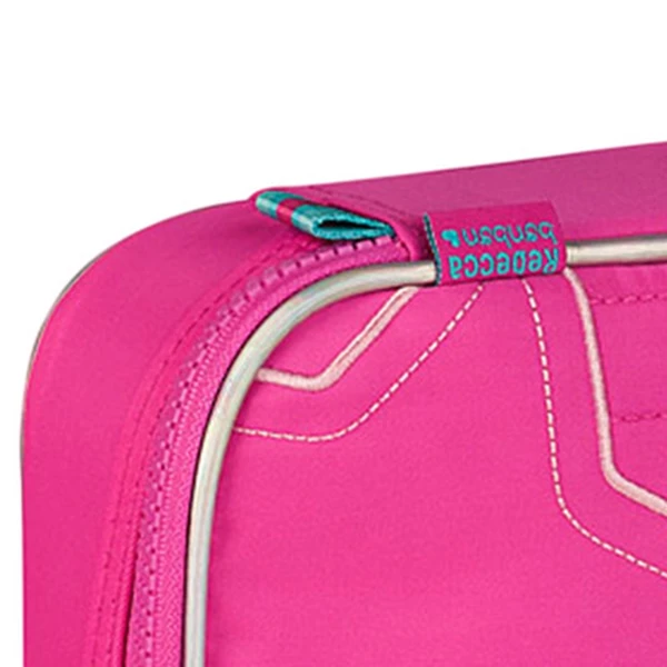 Estojo escolar box para 36 lápis Holo Shine Rebecca Bonbon - rosa
