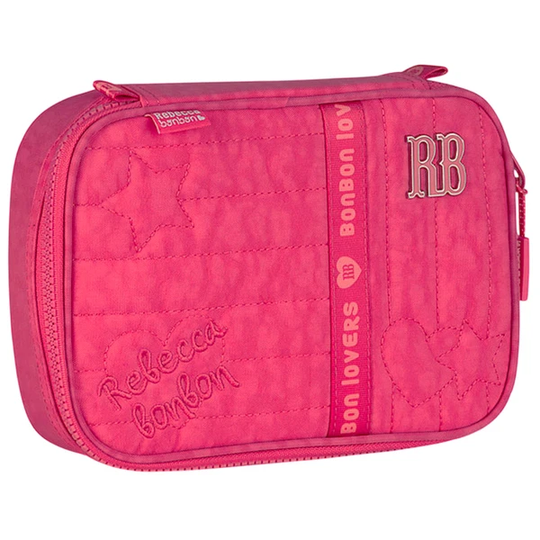 Estojo escolar box para 36 lápis Sweet Dreams Rebecca Bonbon - rosa