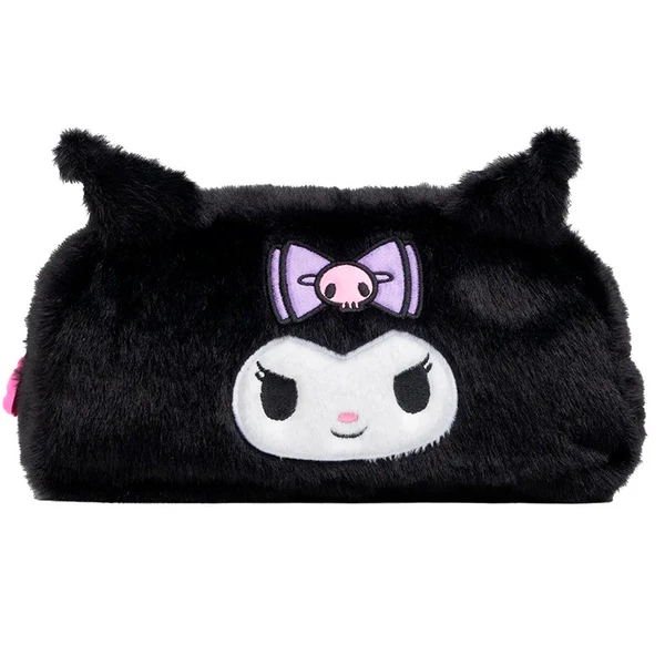 Estojo escolar de pelúcia Kuromi Tween Sanrio Xeryus