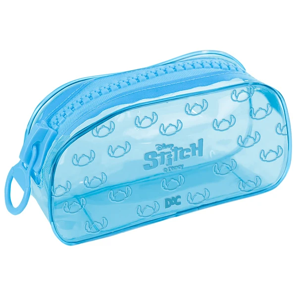 Estojo escolar e necessaire grande Stitch Disney DAC 21x10,5