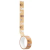 Fita adesiva estampada Washi Tape Pets 3 rolos