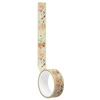 Fita adesiva estampada Washi Tape Pets 3 rolos