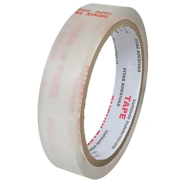 Fita adesiva média cristal 19 mm x 50 metros