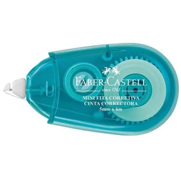Fita corretiva Mini Faber-Castell 5 mm x 6 metros