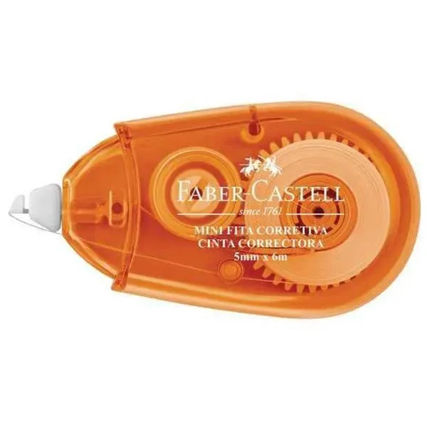 Fita corretiva Mini Faber-Castell 5 mm x 6 metros