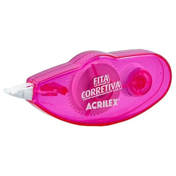 Fita corretiva instantânea Acrilex 6 metros