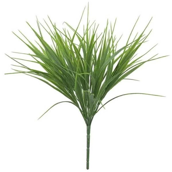 Folhagem Grass verde para arranjos x98 39 cm