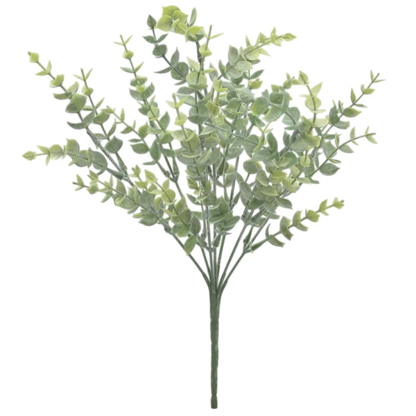 Folhagem de Eucalipto verde com dois tons 32 cm