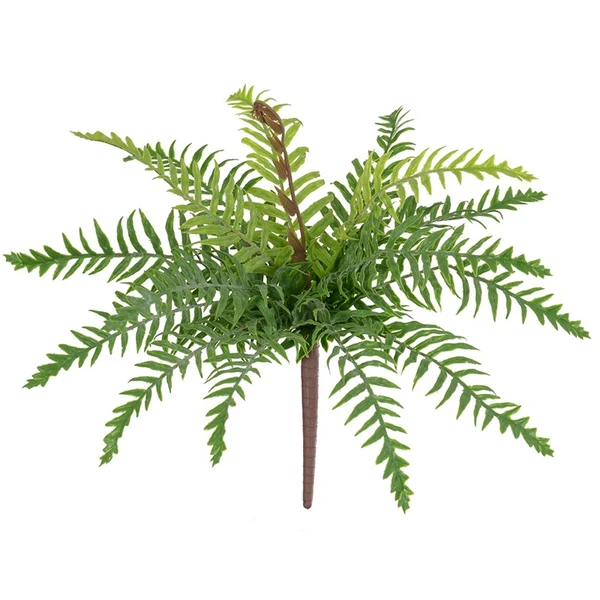 Folhagem de Samambaia verde para arranjos x16 30 cm