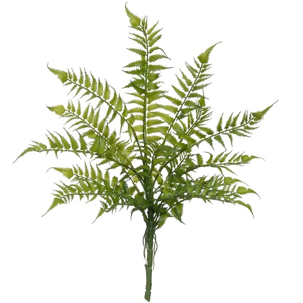 Folhagem de Samambaia verde para arranjos x18 56 cm