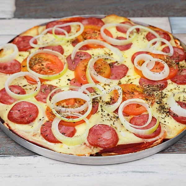 Forma assadeira de alumínio para pizza 40 cm