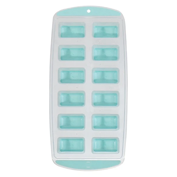 Forma de gelo com fundo de silicone