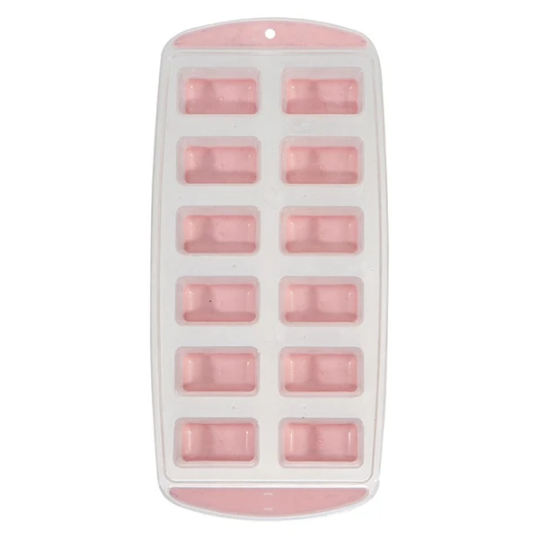 Forma de gelo com fundo de silicone