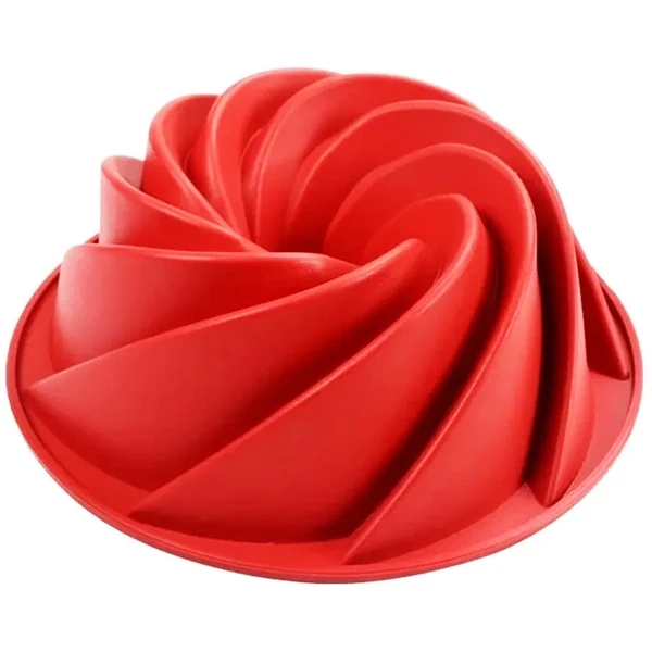 Forma de silicone com furo para bolo pequeno 16 cm