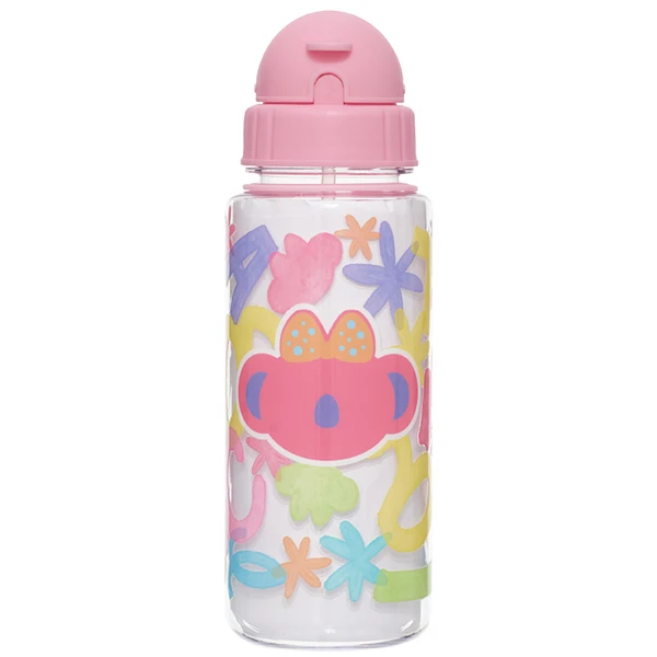 GARRAFA COM CANUDO LILICA RIPILICA LOVIT FLORESCER 500ML