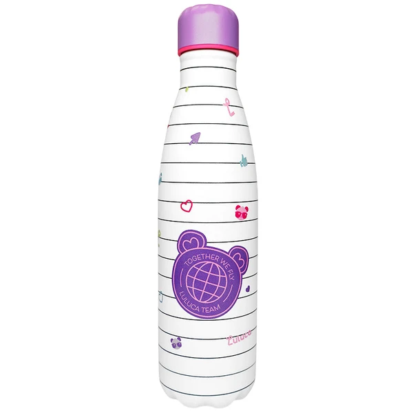 GARRAFA TÉRMICA OFICIAL LULUCA INOX 500ML