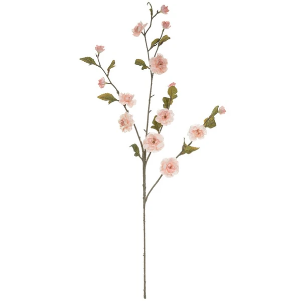 Galho de Flor de Cerejeira pêssego outono x14 90 cm
