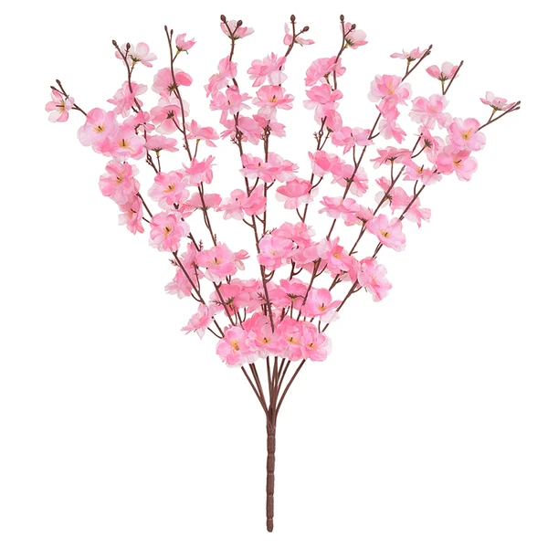 Galho de Flor de Cerejeira rosa x90 60 cm