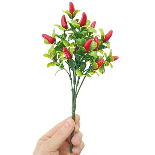 Galho de Pimenta vemelha Grillo x5
