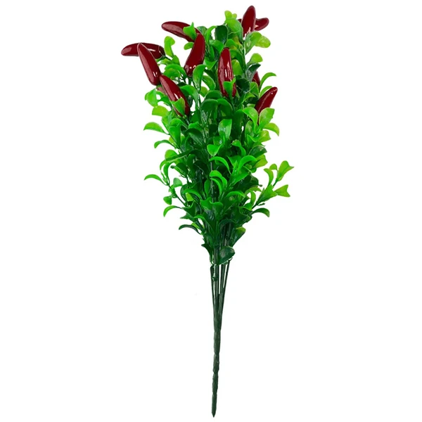 Galhos de Pimenta vermelha x14 30 cm