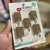 Gancho adesivo amadeirado suporta 3 kg 5 unidades