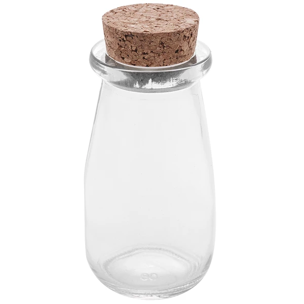 Garrafa de vidro com rolha Lyor 100 ml