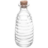 Garrafa de vidro para mel com tampa de rolha Colméia Lyor 270 ml