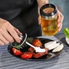 Garrafa porta azeite com pincel embutido e tampa hermética 200 ml