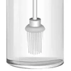 Garrafa porta azeite com pincel embutido e tampa hermética 200 ml